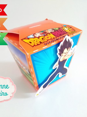 Caixa sushi - dragon ball z