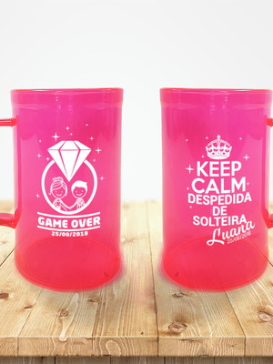 Caneca de chop despedida de solteira