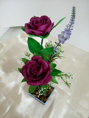Arranjo com rosas