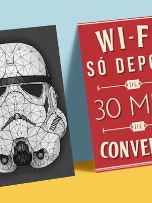 Quadro mdf a4 -personalizado
