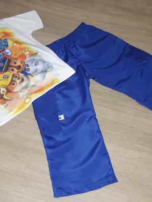 Conjunto camiseta e calça patrulha canina