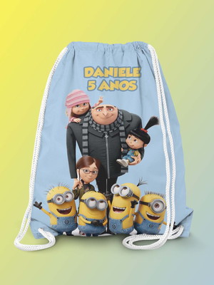 Mochilinha personalizada meu malvado favorito