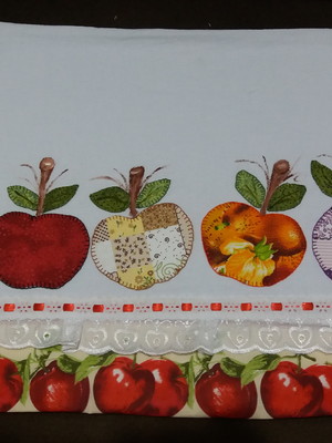 Guardanapo frutas/patchcolagem