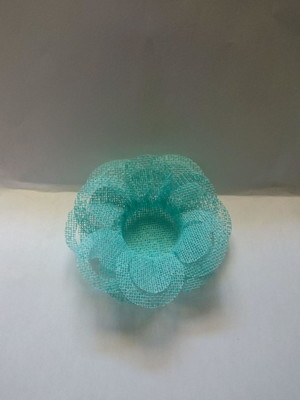 Forminhas de tela escocia- flores