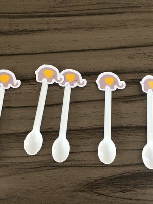 15 colherzinhas decorada - varios temas