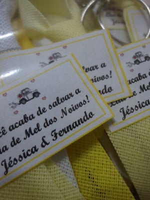 Gravatinhas com ímã ou chav e tag