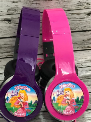 Princesa aurora bela adormecida fone personalizado