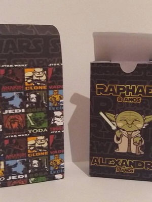 Caixa para tic tac star wars