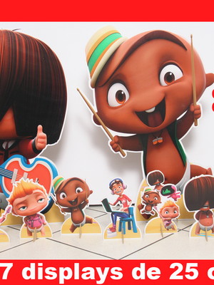 Totens kits power rockers displays de mesa