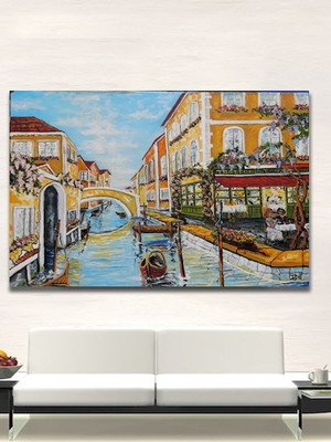 Quadro tela abstrata decorativa escritório sala quarto