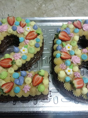 Number cake /bolo numero