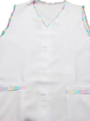 Jaleco cavado feminino
