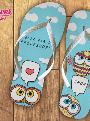 Chinelo dia do professor