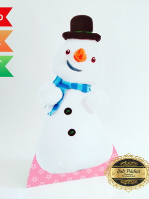 Display de mesa boneco de neve