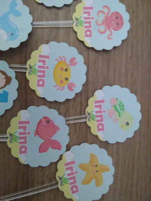 Topper fundo do mar
