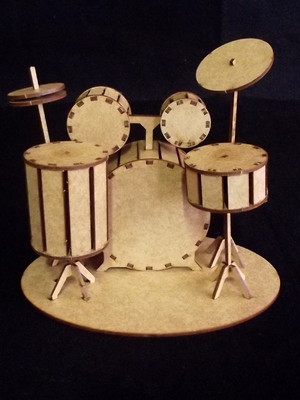 Bateria em mdf