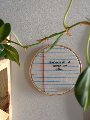 Bastidor a graça da vida