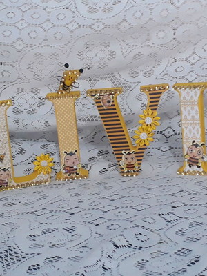 Letras decoradas