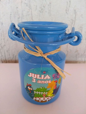 Leiterinha mini 200 ml em alumínio personalizada