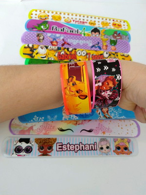 Pulseira bate enrola