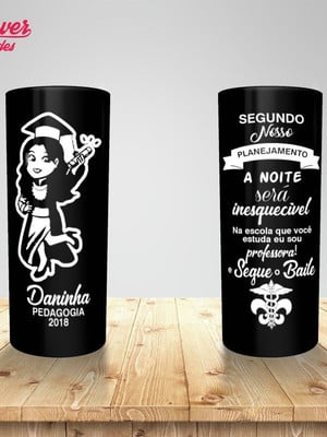 Copo long drink pedagogia