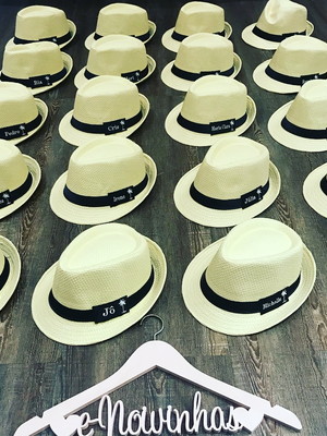 Chapéu panamá personalizado