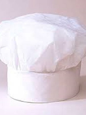 Chapéu de cozinheiro infantil