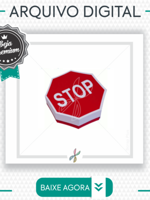 Ref:st05-058-arquivo silhouette-caixa stop