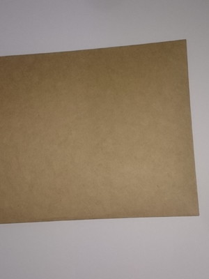 Envelope para convite - papel craft