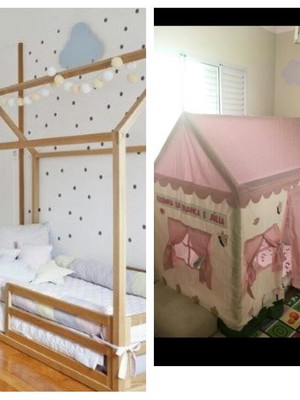 Cabana cama montessoriana linda