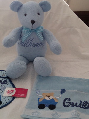 Kit presente bebê personalizado