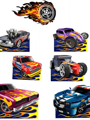 Display hotweels