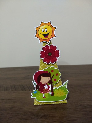 Caixa chapeuzinho vermelho
