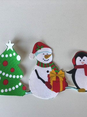 Patch aplique termocolante boneco de neve #9 ( 2 unidades )