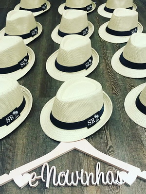 Chapéu panamá personalizado