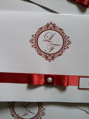 Convite de casamento