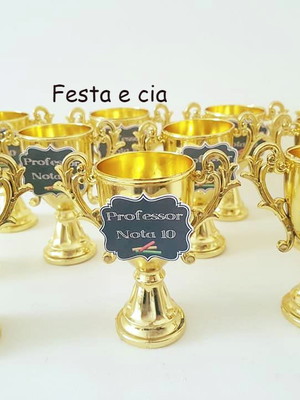 Troféu personalizado