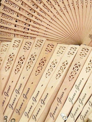 Pronta entrega / leque personalizado