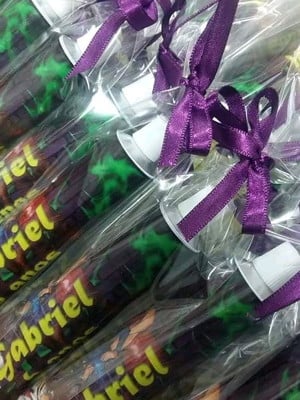 Bisnaga com brigadeiro descendentes
