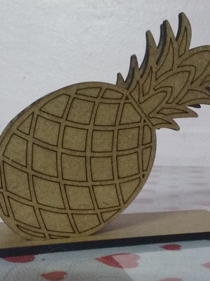 Porta guardanapo mdf de abacaxi