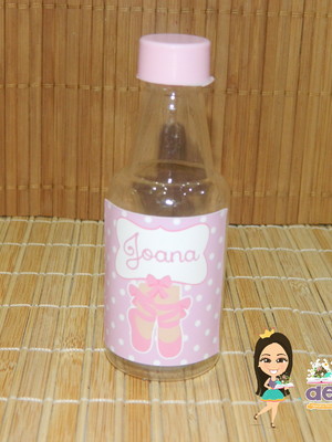 Garrafinha pet 50 ml bailarina