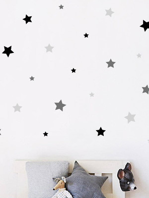 Adesivo estrelas 3 cores