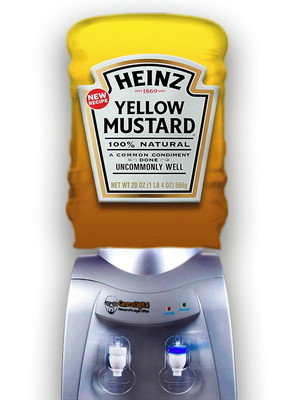 Capa de galão de água de 20lts heinz 2