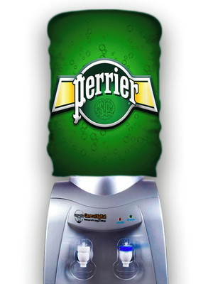 Capa de galão de água de 20lts perrier