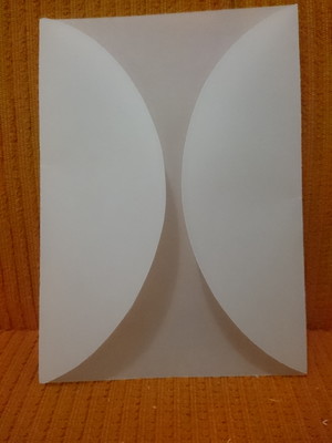 Envelope para convite papel vegetal