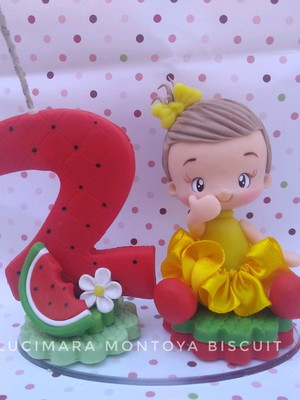 Vela de biscuit magali melancia