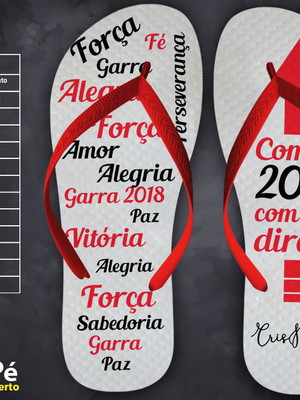 Sandalias reveillon personalizada