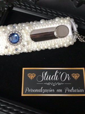 Carimbo luxo personalizado pocket