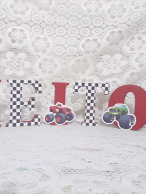 Letras decoradas