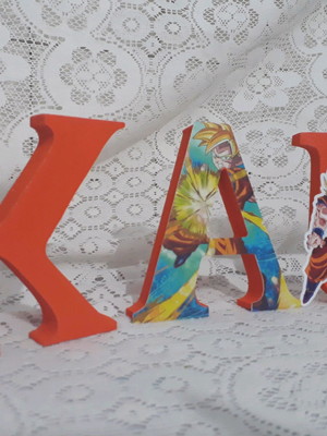 Letras decoradas